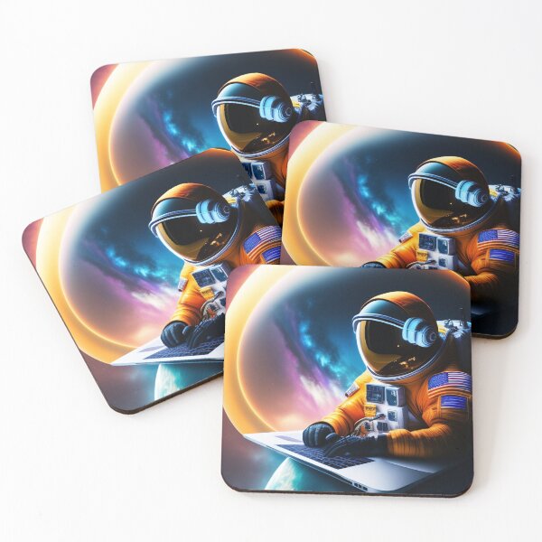 Item preview, Astronaut typing  designed and sold by Lovesoci.