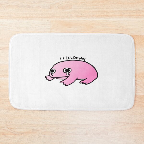 Item preview, I Fell Down | Sad Pink Gradient Frog designed and sold by iristocat.