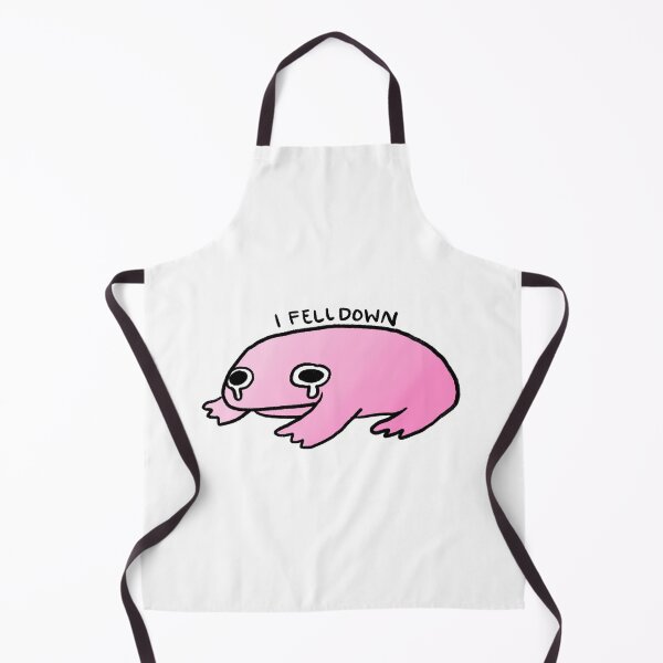 Item preview, I Fell Down | Sad Pink Gradient Frog designed and sold by iristocat.