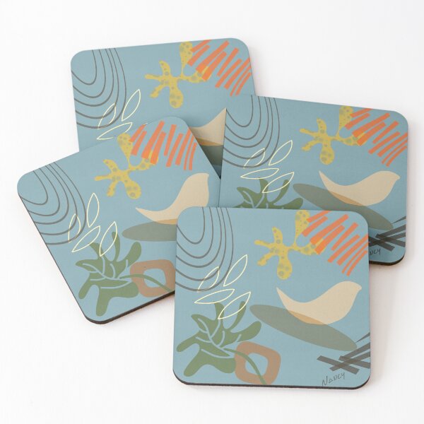 Item preview, Spring Vacation in Cyan designed and sold by ArtFabric.