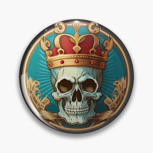 Item preview, Crowned Skull designed and sold by BoneyardGrafix.