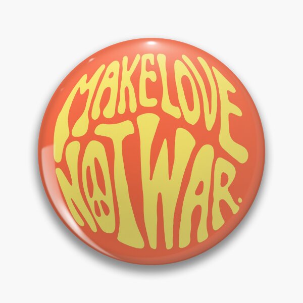 Item preview, Make Love not War, Old World Hippie | Orange designed and sold by Daniel Watts.