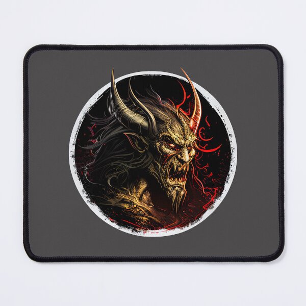 Item preview, Horned Demon designed and sold by BoneyardGrafix.