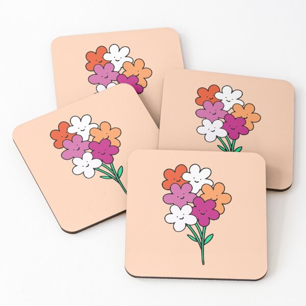 Item preview, Subtle Lesbian Pride Flowers designed and sold by everything4eva.