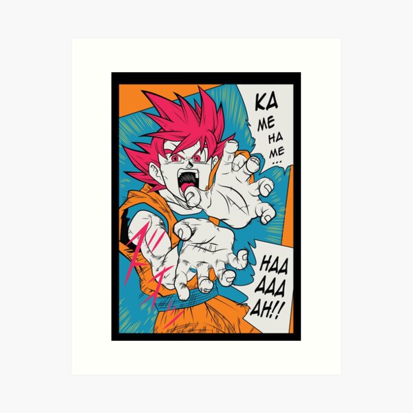 Saiyan Art Prints for Sale