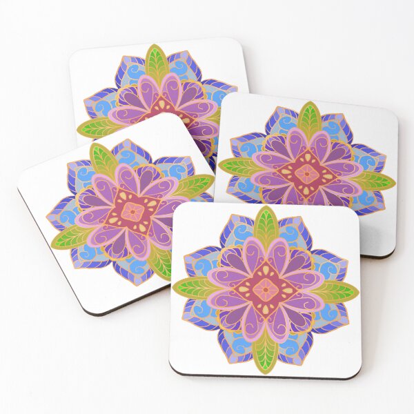Item preview, Golden Mandala Flower designed and sold by Kujo Does Art.