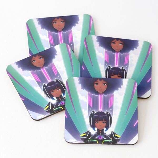 Item preview, Face 2 Face | Black Anime Girls designed and sold by blackanimemecca.