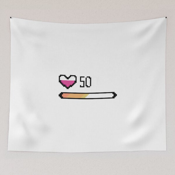 Item preview, Half hp bar pixel art designed and sold by natthaaekf.