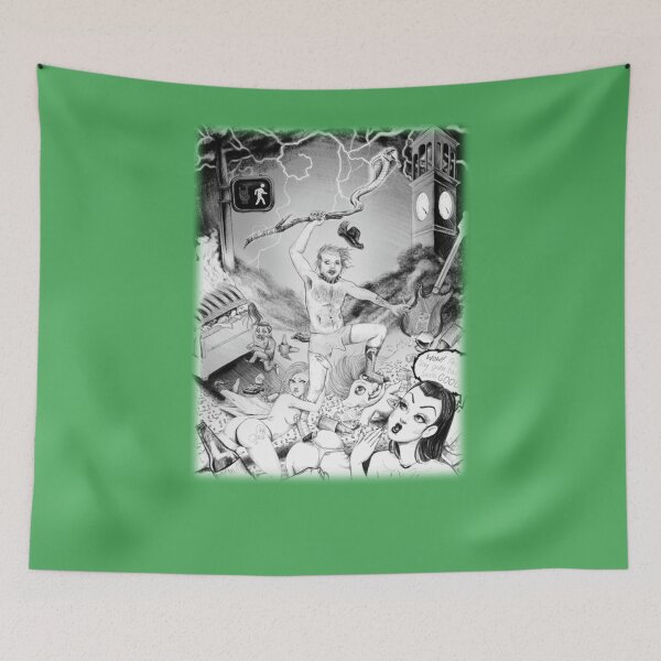 Item preview, Clocktower of Terror faded edge print Premium designed and sold by PoppyHayes.