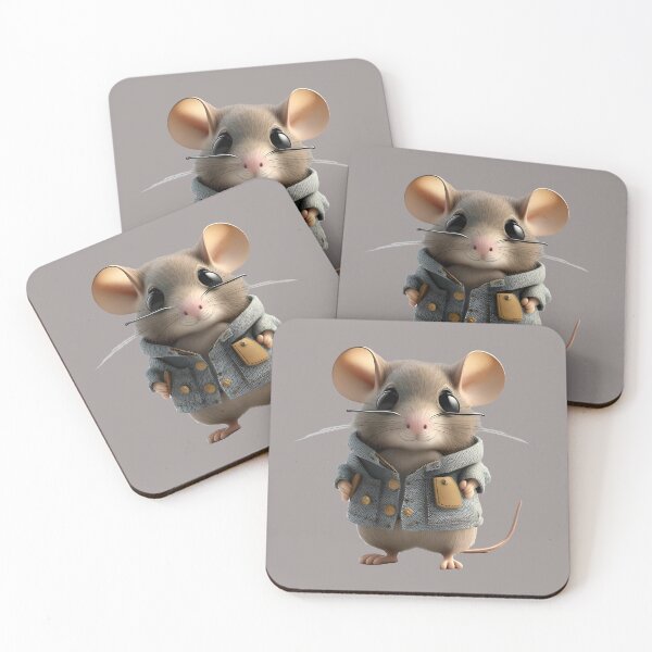 Item preview, Too cute mouse with designer costume designed and sold by GforAL.