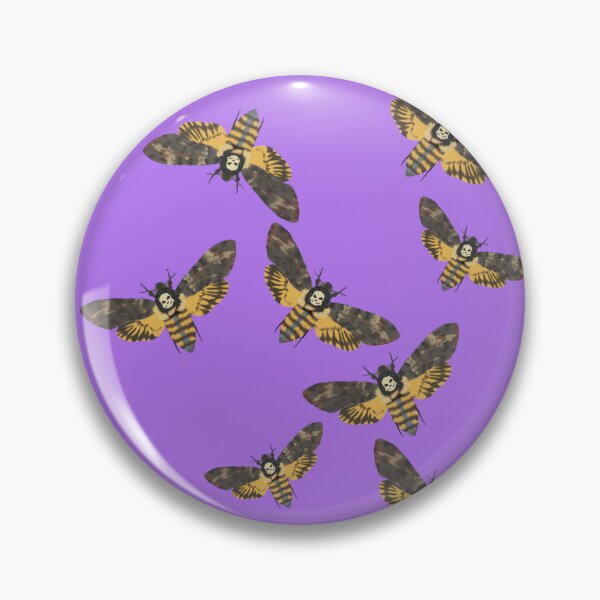 Item preview, Death's Head Moths Purple designed and sold by Ashley Gagnon.