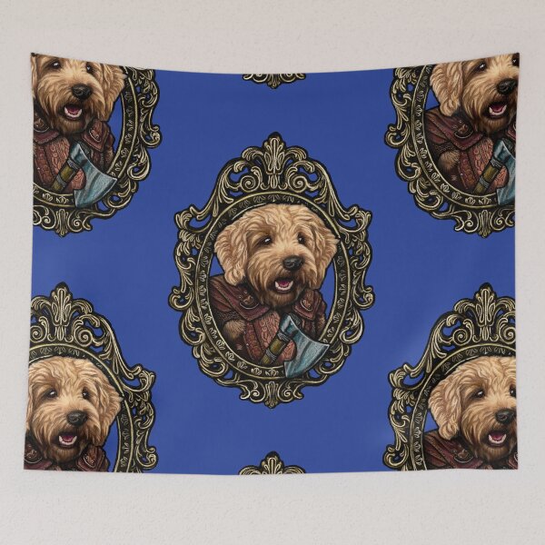 Item preview, Dog Cameo: The Doodle designed and sold by FreyStrandDraws.