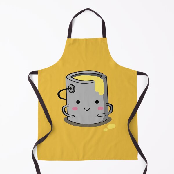 Item preview, Cute Yellow Paint Bucket illustration designed and sold by CutestShopEver.