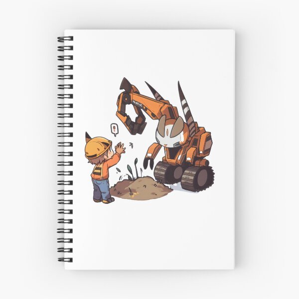 Item preview, Tesla Jack meets Digger the Talking Excavator for the first time designed and sold by devtshirts.