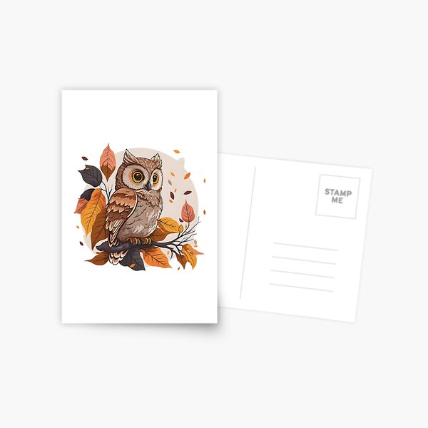 Item preview, Cute Autumn Owl designed and sold by shirtsiesnz.