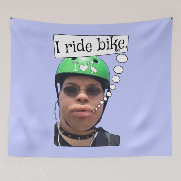 Item preview, I Ride Bike designed and sold by Ewanaodfrey.