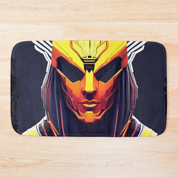 Item preview, Ra Egyptian Sun God Cyberpunk Sticker - Futuristic Design Featuring Ra, the Powerful Deity of Ancient Egypt in a Cyberpunk Style - Perfect for Laptops, Water Bottles, and More! designed and sold by Mytho Merch.