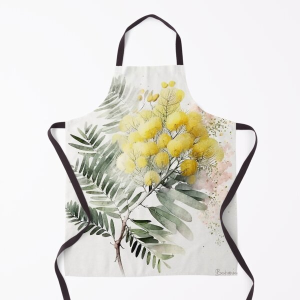 Item preview, Mimosa designed and sold by botanicalartAI.