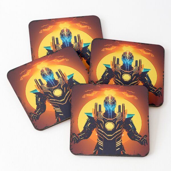 Item preview, Ra Egyptian Sun God Cyberpunk Sticker - Futuristic Design Featuring Ra, the Powerful Deity of Ancient Egypt in a Cyberpunk Style - Perfect for Laptops, Water Bottles, and More! designed and sold by Mytho Merch.