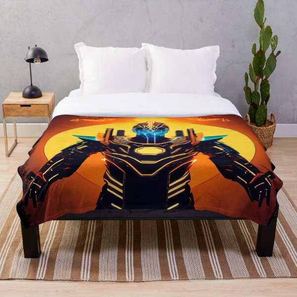 Aperçu de l'œuvre Autocollant cyberpunk du dieu solaire égyptien Ra - Design futuriste mettant en vedette Ra, la puissante divinité de l'Égypte ancienne dans un style cyberpunk - Parfait pour les ordinateurs portables, les bouteilles d'eau, et plus encore. créée et vendue par Mytho Merch.