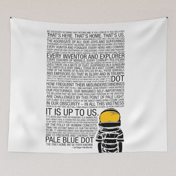 Item preview, Pale Blue Dot: Carl Sagan designed and sold by iotapixels.