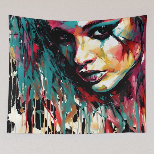 Item preview, Vibrant Femme Fatale designed and sold by A.I. Does  Art.