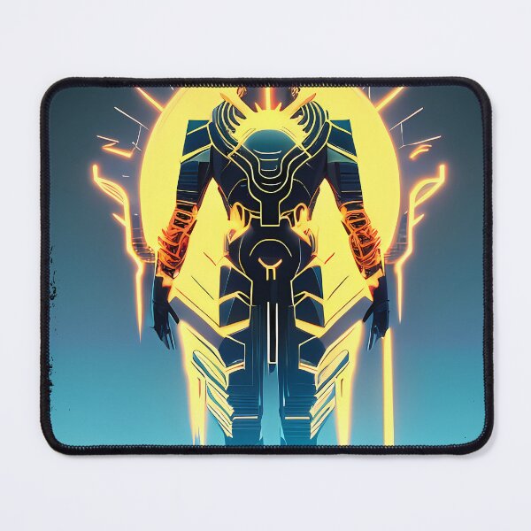 Item preview, Ra Egyptian Sun God Cyberpunk Sticker - Futuristic Design Featuring Ra, the Powerful Deity of Ancient Egypt in a Cyberpunk Style - Perfect for Laptops, Water Bottles, and More! designed and sold by Mytho Merch.