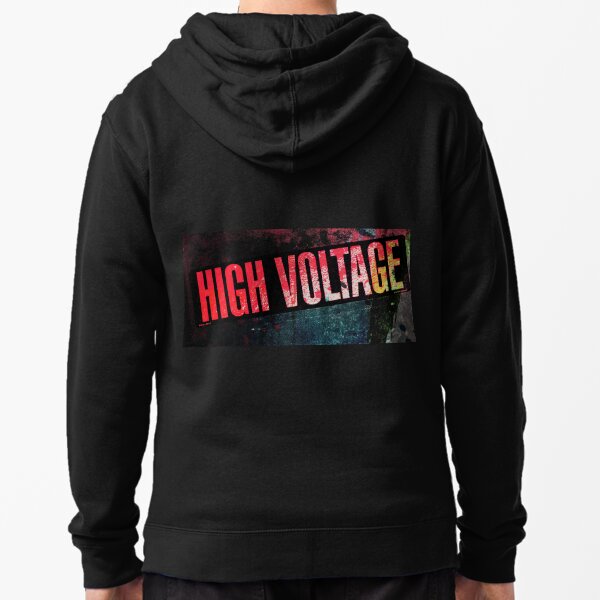 Shocking! Zipped Hoodie