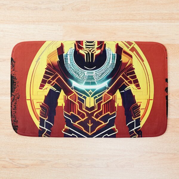Item preview, Ra Egyptian Sun God Cyberpunk Sticker - Futuristic Design Featuring Ra, the Powerful Deity of Ancient Egypt in a Cyberpunk Style - Perfect for Laptops, Water Bottles, and More! designed and sold by Mytho Merch.