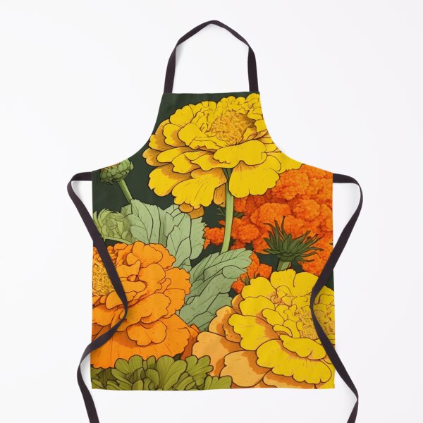Item preview, Marigold designed and sold by botanicalartAI.