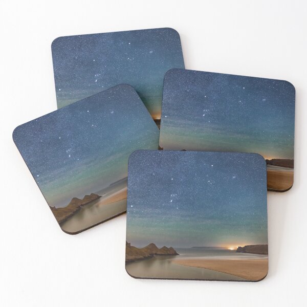 Item preview, Three Cliffs Bay at Night, Gower designed and sold by Dan Santillo.