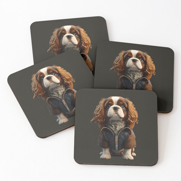 Item preview, Too cute Cavalier King Charles with a designer costume designed and sold by GforAL.