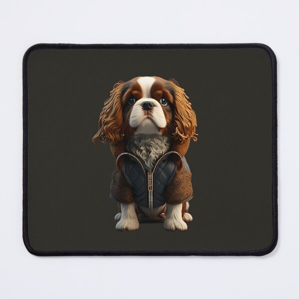 Item preview, Too cute Cavalier King Charles with a designer costume designed and sold by GforAL.