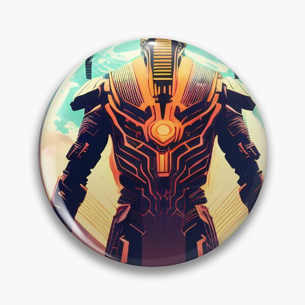 Item preview, Ra Egyptian Sun God Cyberpunk Sticker - Futuristic Design Featuring Ra, the Powerful Deity of Ancient Egypt in a Cyberpunk Style - Perfect for Laptops, Water Bottles, and More! designed and sold by Mytho Merch.