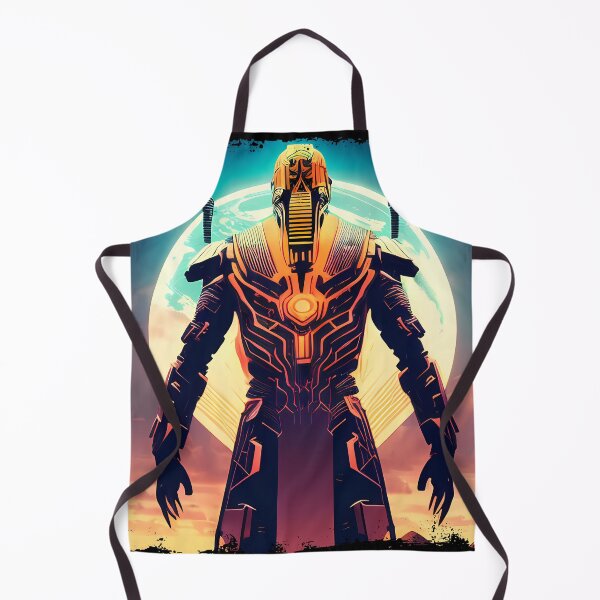 Item preview, Ra Egyptian Sun God Cyberpunk Sticker - Futuristic Design Featuring Ra, the Powerful Deity of Ancient Egypt in a Cyberpunk Style - Perfect for Laptops, Water Bottles, and More! designed and sold by Mytho Merch.