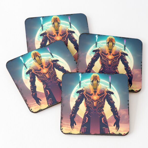 Item preview, Ra Egyptian Sun God Cyberpunk Sticker - Futuristic Design Featuring Ra, the Powerful Deity of Ancient Egypt in a Cyberpunk Style - Perfect for Laptops, Water Bottles, and More! designed and sold by Mytho Merch.