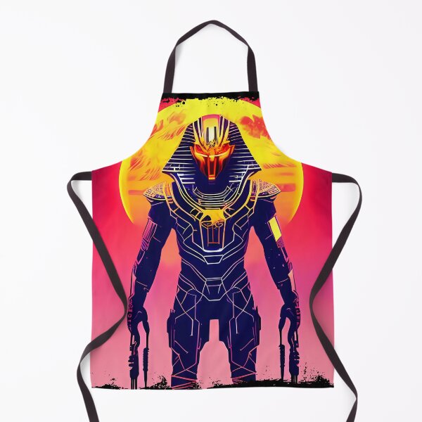 Item preview, Ra Egyptian Sun God Cyberpunk Sticker - Futuristic Design Featuring Ra, the Powerful Deity of Ancient Egypt in a Cyberpunk Style - Perfect for Laptops, Water Bottles, and More! designed and sold by Mytho Merch.