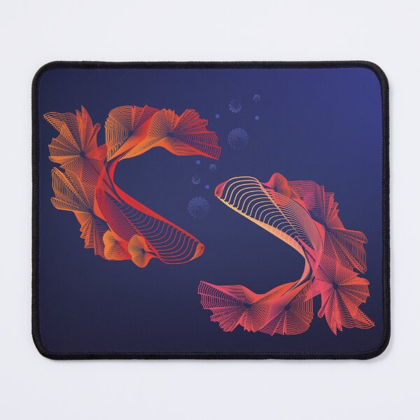 Item preview, Dancing Fish designed and sold by InkedCulture.