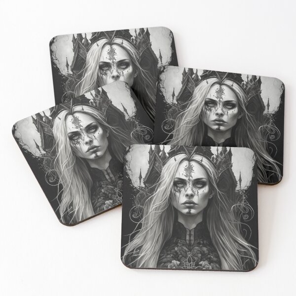 Item preview, Gothic Art - Dark Mysterious Gothic Woman Horror  designed and sold by ZickDezine.