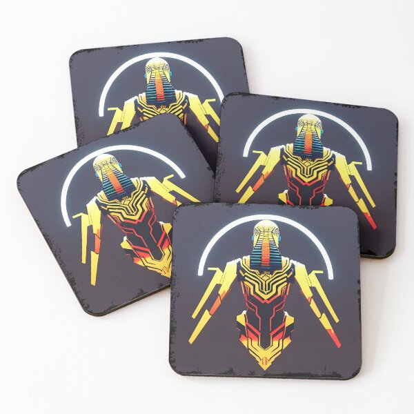 Item preview, Ra Egyptian Sun God Cyberpunk Sticker - Futuristic Design Featuring Ra, the Powerful Deity of Ancient Egypt in a Cyberpunk Style - Perfect for Laptops, Water Bottles, and More! designed and sold by Mytho Merch.