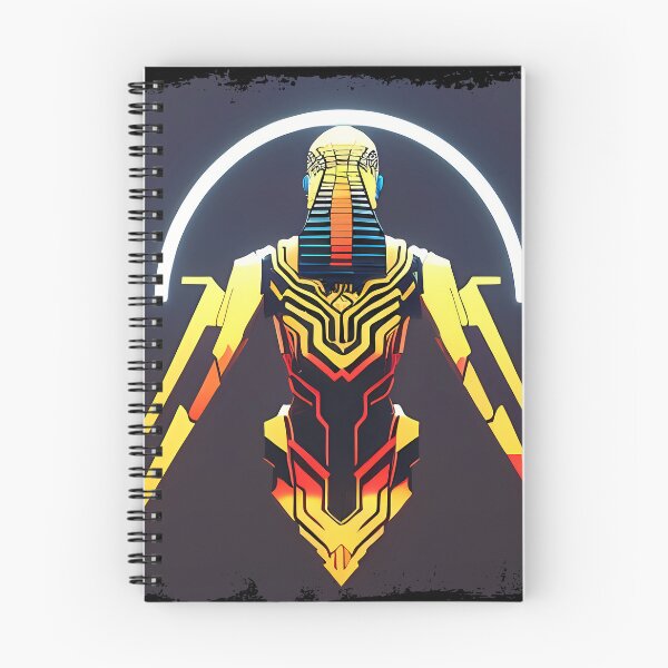 Item preview, Ra Egyptian Sun God Cyberpunk Sticker - Futuristic Design Featuring Ra, the Powerful Deity of Ancient Egypt in a Cyberpunk Style - Perfect for Laptops, Water Bottles, and More! designed and sold by Mytho Merch.