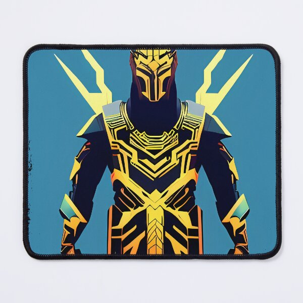 Item preview, Ra Egyptian Sun God Cyberpunk Sticker - Futuristic Design Featuring Ra, the Powerful Deity of Ancient Egypt in a Cyberpunk Style - Perfect for Laptops, Water Bottles, and More! designed and sold by Mytho Merch.