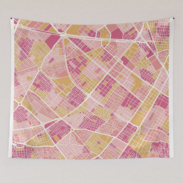 Item preview, Colorful Bogta map designed and sold by AnnaGo.