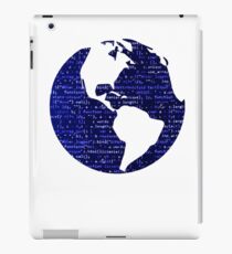 Cool Programmer Coding World Design iPad Case/Skin
