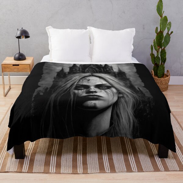 Item preview, Gothic Art - Dark Mysterious Gothic Woman Horror  designed and sold by ZickDezine.