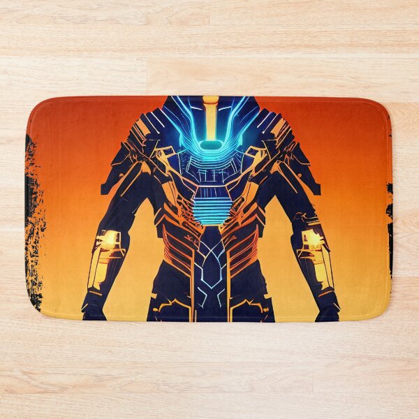 Item preview, Ra Egyptian Sun God Cyberpunk Sticker - Futuristic Design Featuring Ra, the Powerful Deity of Ancient Egypt in a Cyberpunk Style - Perfect for Laptops, Water Bottles, and More! designed and sold by Mytho Merch.
