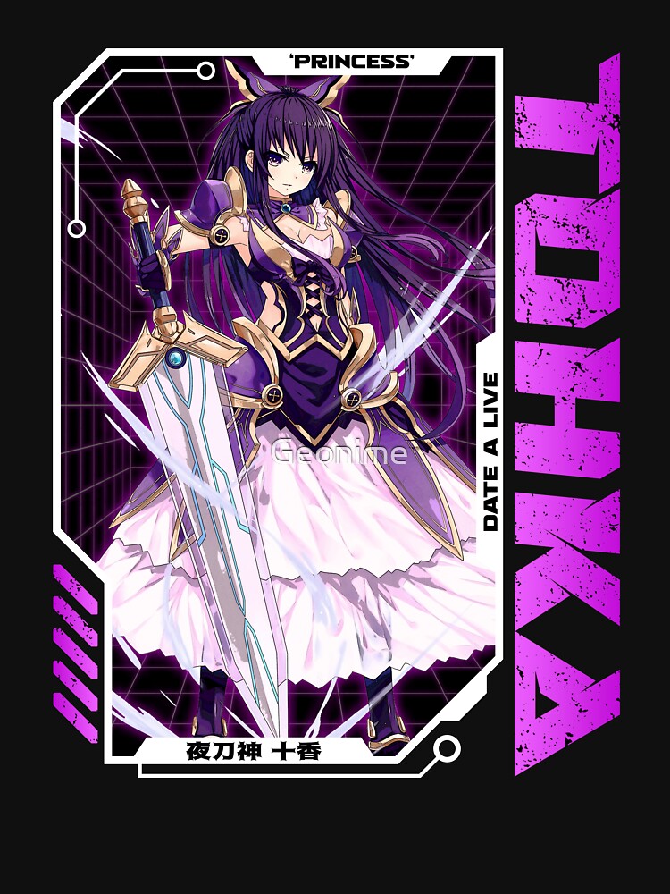 Princess Tohka Yatogami Date A Live Anime Shirt