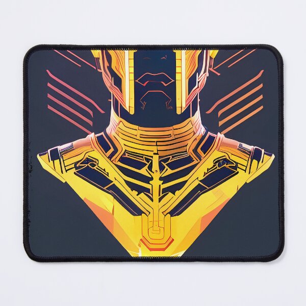 Item preview, Ra Egyptian Sun God Cyberpunk Sticker - Futuristic Design Featuring Ra, the Powerful Deity of Ancient Egypt in a Cyberpunk Style - Perfect for Laptops, Water Bottles, and More! designed and sold by Mytho Merch.