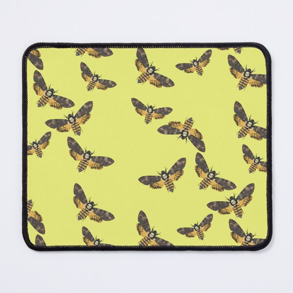 Item preview, Death's Head Moths Yellow designed and sold by Ashley Gagnon.