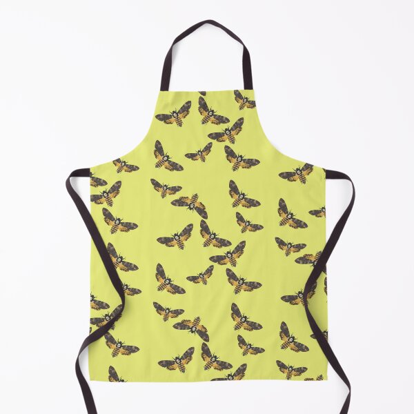 Item preview, Death's Head Moths Yellow designed and sold by Ashley Gagnon.